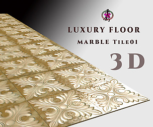 Luxury Floor- Marble Tiles 01