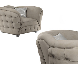 armchair GOLD CONFORT SCARLETT