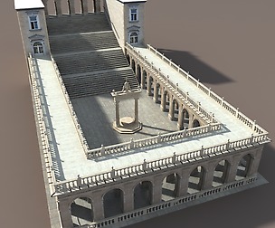 Montecassino Castle - Patio