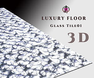 Luxury Floor - Glass Tile 01