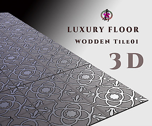 Luxury Floor - Wooden Tiles 01
