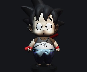 Son Goku kid 1986 / Dragon Ball Fanart