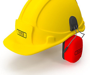 Safety Helmet with Ears Cover
