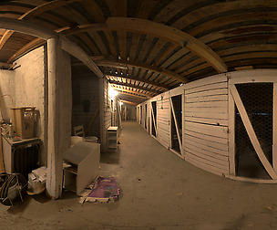 Industrial Area HDRI - Warehouse Corridor