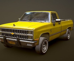 Chevrolet C10 1982 Yellow