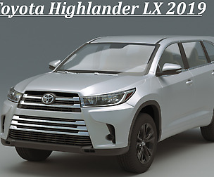 Toyota Highlander LX 2019