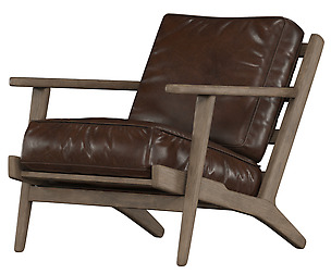 raylan leather armchair