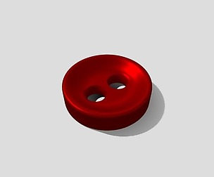 Printable Cloth Button 001 - Ø1cm - 2 Holes Ø2mm