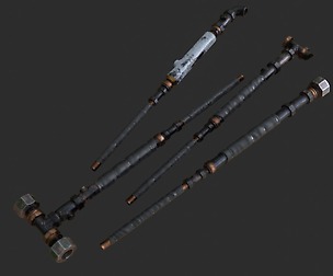 Plumbing Pipes Weapons Pack