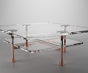 Davinci Square Table Exlusive luxury