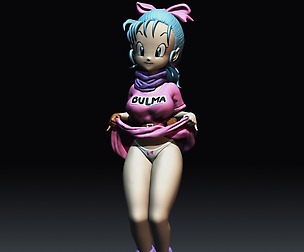 Sexy Bulma 1986 / Dragon Ball Fanart