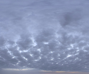 Skydome HDRI - Dusk Clouds 2