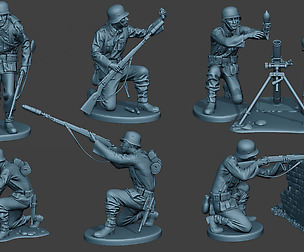 German soldiers ww2 G5 Pack1