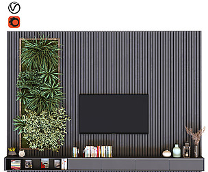 tv wall set 010