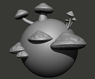 MushroomBrush (Zbrush)