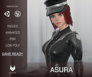 Game-Ready Character - Asura Commandor