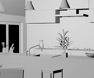 kitchen 2 room interior design