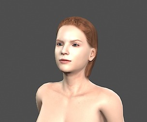 Beautiful Woman -Rigged and animated for Unity