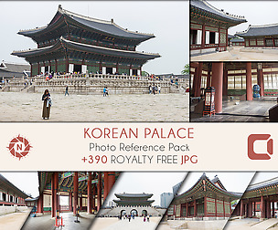 Korean Palace - Photo Reference Pack