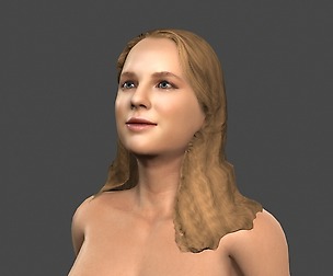 Beautiful Woman_9 Rigged 3d character
