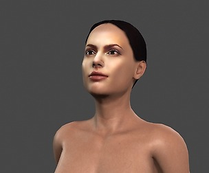 Beautiful Woman_11 Rigged 3d character
