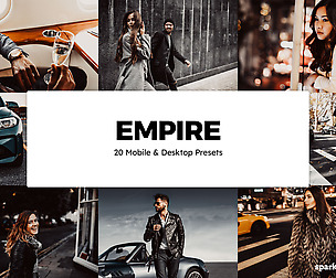 20 Empire Lightroom Presets and LUTs