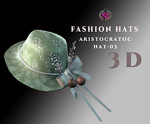 Fashion Hats - Aristocratic Hat-03