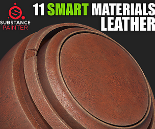 Leather Smart Materials for Substance Painter