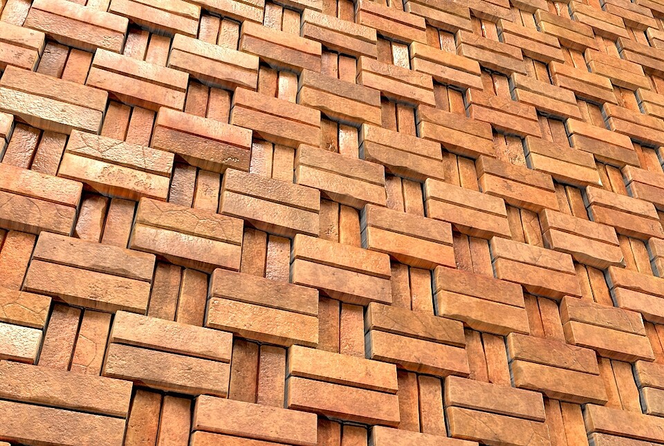 Lattice Brick01PBR Material2K,4K