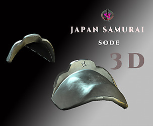 Japan Samurai Sode