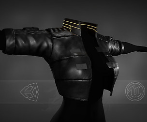 Woman Cyberpunk Jacket