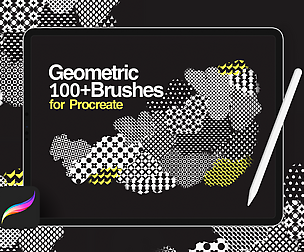 Geometric Brush for Procreate