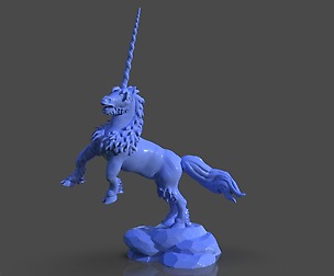 Real Unicorn Sculpture