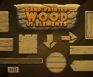 Wood Ui Elements