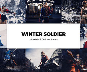 20 Winter Soldier Lightroom Presets and LUTs