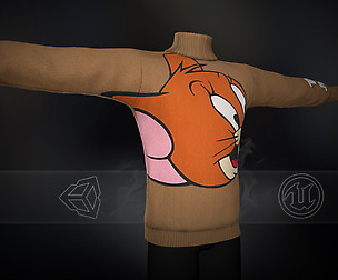 Beige Jerry Turtleneck