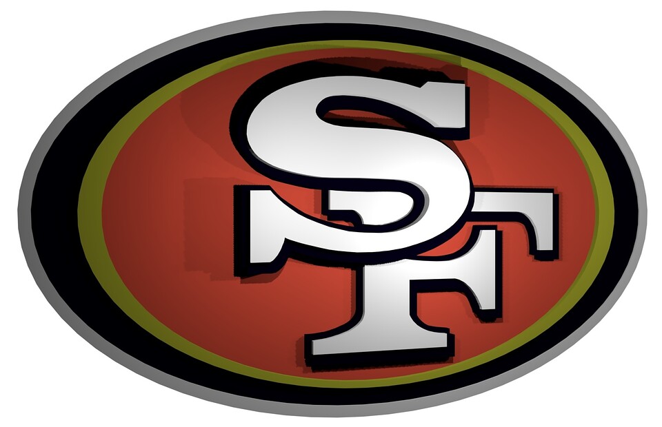 San Francisco 49ers team logo SF