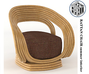RATTAN CHAIR summer interior