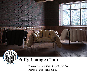 Puffy Lounge Chair