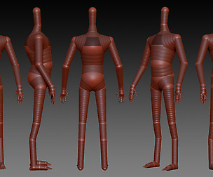 Zsphere Character Setup