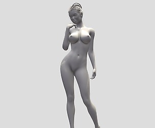 Woman figure 3d printable