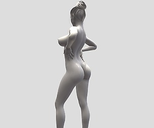Woman figure 3d printable