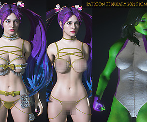 (OG)Past Patreon February 2021 Premium&NSFW Pack