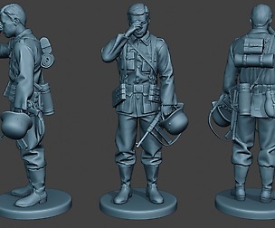 German soldier ww2 Crying G6