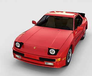 Early Porsche 944 with interior rev