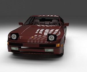 Porsche 944S w interior
