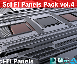 Sci-Fi Panels Pack vol 4