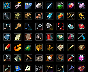 Modern tools icons