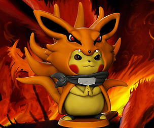 Pikachu Kyuubi Cosplay