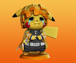 Pikachu Zenitsu Cosplay